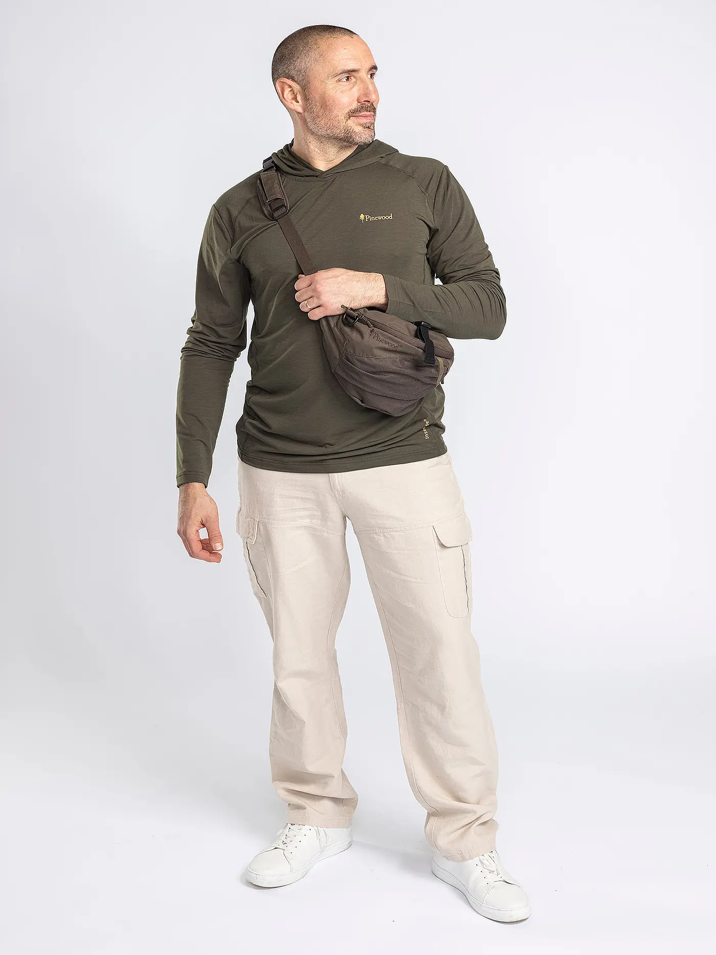 PINEWOOD | Herren Wanderhose Insect Safe Leinen | 